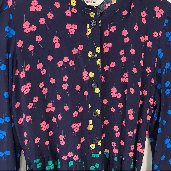 NWT Boden Alba Maxi Dress Fruit Dove Fall Spring Vibrant Colorful Dress 2P UK 6P - Picture 2 of 12